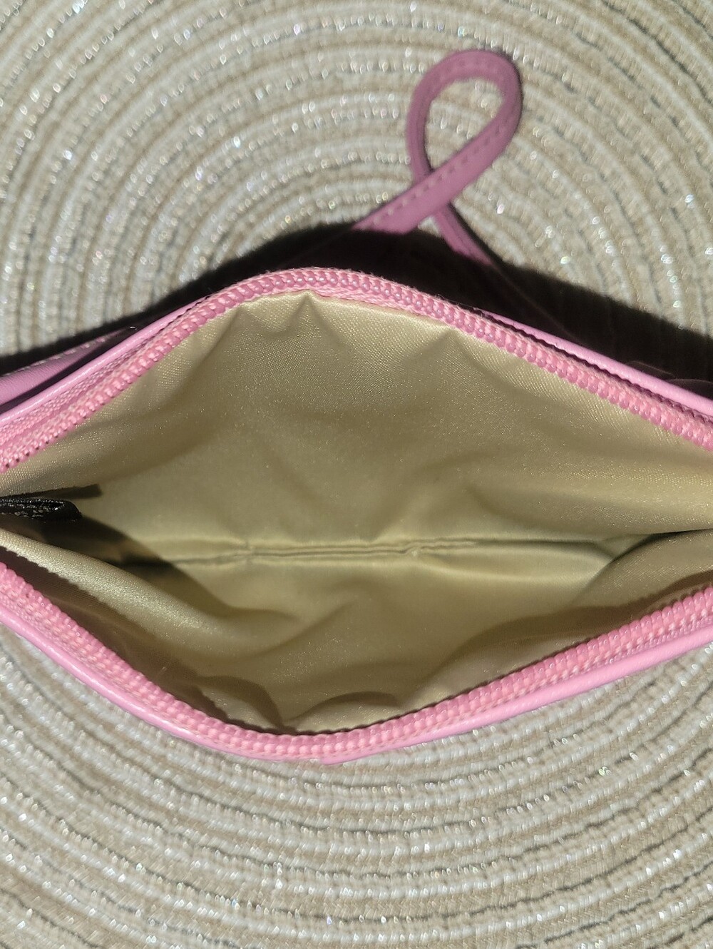 Coach Pink Soho Leather Wristlet Pouch with Tag - Picture 4 of 4